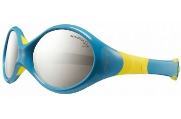 Image of Julbo Looping 3 Kids Sunglasses, Blue/Yellow w/ Spectron 4 Baby Lenses 3492312C