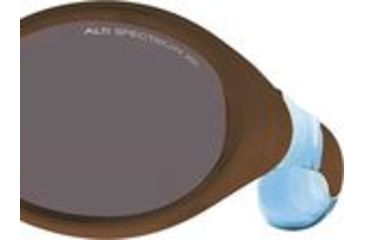 Image of Julbo Looping 3 Kids Sunglasses - Chocolate/Blue Frame, Spectron 4 Lens - 349150C