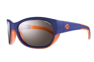 Image of Julbo Luky Progressive Prescription Sunglasses, Blue/Orange Frame, J4911132PR