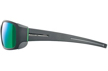 Image of Julbo Montebianco Sunglasses Gray/ Green Frame with Spectron 3CF Lenses, J4151120