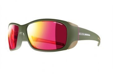 Image of Julbo Monterosa Bifocal Prescription Sunglasses, Army/Pink Frame, J4011154BI