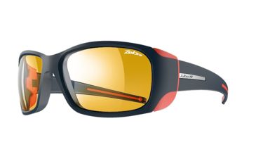 Image of Julbo Monterosa Bifocal Prescription Sunglasses, Dark Blue/Coral Frame, J4013112BI