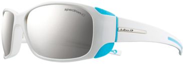 Image of Julbo MonteRosa Bifocal Prescription Sunglasses, White / Blue Frame, Spectron 4 Lens-J401111BI