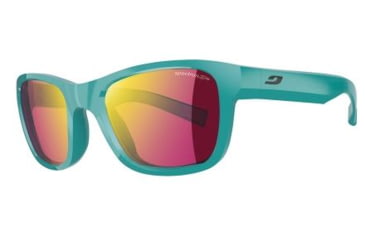 Image of Julbo Reach L Kids Sunglasses, Shiny Turquoise Frame w/Spectron 3CF Lenses 4661112
