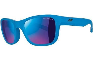 Image of Julbo Reach L Bifocal Prescription Sunglasses, Matte Blue Frame, Spectron 3+ W/ Blue Flash Lens-J4661132BI