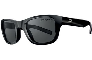 Image of Julbo Reach Single Vision Prescription Sunglasses, Black Frame, Polarized Kids Lens, Polarized-J4649214SV