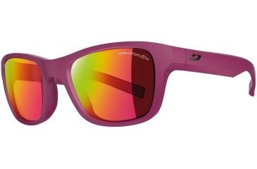 Image of Julbo Reach Single Vision Prescription Sunglasses, Purple Frame, Spectron 3 Cf W/ Pink Flash Lens-J4641126SV