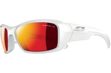 Image of Julbo Rookie Single Vision Prescription Sunglasses, White Frame, Spectron 3 Cf W/ Red Flash Lens-J4201110SV