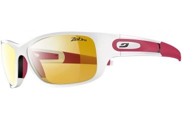 Image of Julbo Stony Progressive Prescription Sunglasses, White Frame, Zebra Lens, Photochromic-J4593111PR