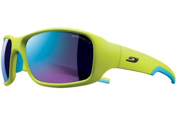 Image of Julbo Stunt Progressive Prescription Sunglasses, Yellow / Blue Frame, Spectron 3+ Lens-J4381116PR