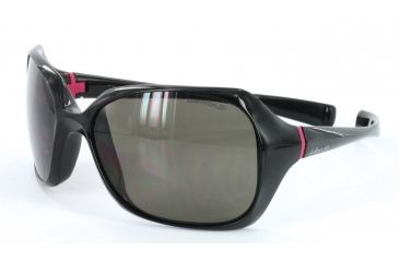 Image of Julbo Tina Travel Sunglasses Black / Fuschia 392114