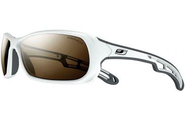 Image of Julbo Swell Bifocal Prescription Sunglasses, White / Grey Frame, Polarized 3+ Lens, Polarized-J4419111BI