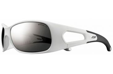 Image of Julbo Trainer L Kids Sunglasses, White/Black w/ Spectron 3+ Lenses 4551111