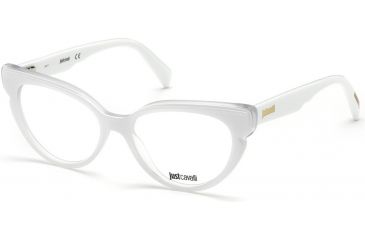 Image of Just Cavalli JC0818 Eyeglass Frames - White Frame Color