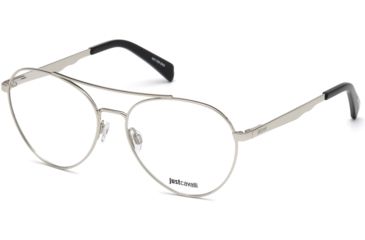 Image of Just Cavalli JC0855 Eyeglass Frames - Shiny Palladium Frame Color, Shiny Palladium Lens Color