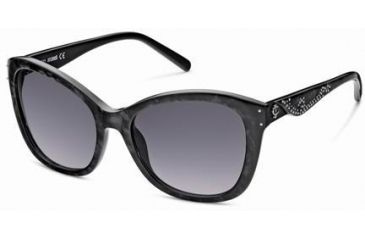 Image of Just Cavalli JC408S Sunglasses - Black Frame Color, Gradient Smoke Lens Color