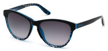 Image of Just Cavalli JC515S Sunglasses - Blue Frame Color, Gradient Blue Lens Color