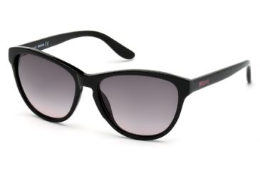 Image of Just Cavalli JC515S Sunglasses - Shiny Black Frame Color, Gradient Smoke Lens Color