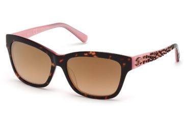 Image of Just Cavalli JC564S Sunglasses - Havana Frame Color, Brown Mirror Lens Color