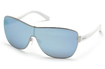 Image of Just Cavalli JC576S Sunglasses - Shiny Palladium Frame Color, Smoke Mirror Lens Color