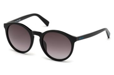 Image of Just Cavalli JC672S Sunglasses - Shiny Black Frame Color, Gradient Smoke Lens Color