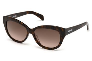 Image of Just Cavalli JC679S Sunglasses - Dark Havana Frame Color, Gradient Blue Lens Color