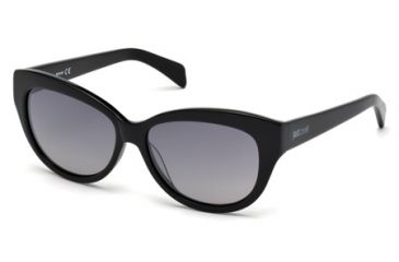 Image of Just Cavalli JC679S Sunglasses - Shiny Black Frame Color, Gradient Smoke Lens Color