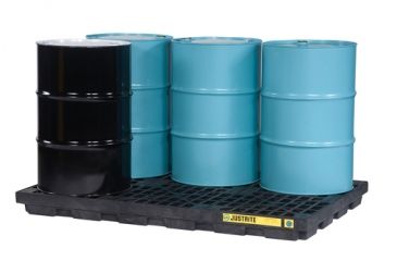 Image of Justrite Six Drum Accum Center Yel 28658, Unit EA