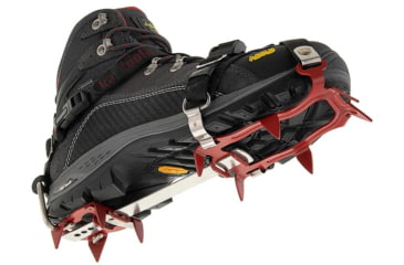 Image of Kahtoola KTS Hiking Crampons, Red, Small/Medium, KT01001