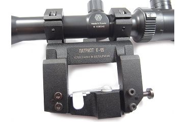 Image of Kalinka Optics KOM 1.2-6x24, SFP Illuminated LD Reticle Rifle Scope, 65mm Universal AK and SVD Mount, Black, GSKOM12624LDP65