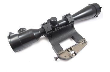 Image of Kalinka Optics KOM 10x42 Illuminated LD Reticle Rifle Scope, Side Parallax, 65mm Universal AK and SVD Mount, Black, GSKOM1042LD65