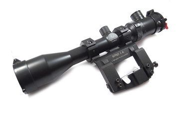 Image of Kalinka Optics KOM 3-9x42 Illuminated LS Reticle Rifle Scope, 65mm Universal AK and SVD Mount, Black, GSKOM3942LS65