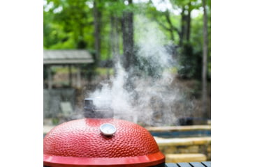 Image of Kamado Joe Big Joe II 24 inch Charcoal Grill, Ceramic, Red, Large, BJ24RHC
