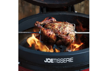 Image of Kamado Joe Classic Joe JoeTisserie Kit, Black, Medium, KJ-TISSERIENA