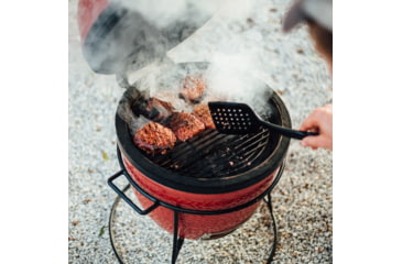 Image of Kamado Joe Joe Jr. 13.5 inch Charcoal Grill, Red, Small, KJ13RH