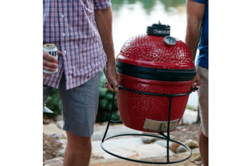 Image of Kamado Joe Joe Jr. 13.5 inch Charcoal Grill, Red, Small, KJ13RH