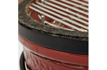 Image of Kamado Joe Joe Jr. 13.5 inch Charcoal Grill, Red, Small, KJ13RH