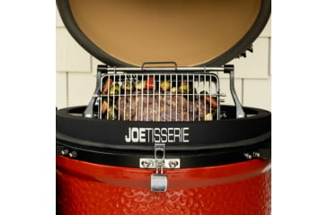 Image of Kamado Joe JoeTisserie Tumbler and Flat Basket Set, Black, Medium, KJ15091620