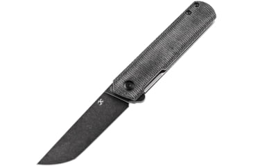 Image of Kansept Knives Foosa Linerlock Black Micarta