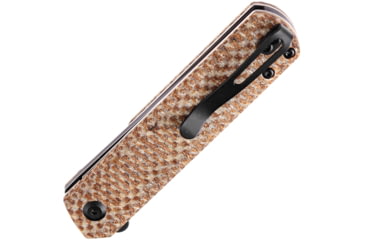 Image of Kansept Knives Foosa Linerlock Brown Micarta