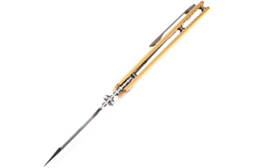 Image of Kansept Knives Main Street Linerlock Brass
