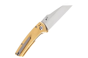 Image of Kansept Knives Main Street Linerlock Brass