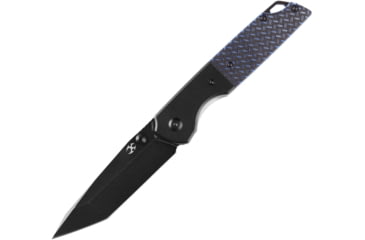 Image of Kansept Knives Warrior Linerlock Blk/Blue KT1005T1