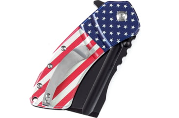 Image of Kansept Knives XL Korvid Linerlock Flag