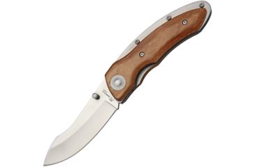 Image of Katz Kagemusha Linerlock Folding Knife,3.5in,XT80 Steel,Blond Ashe Wood Handle KZNJ35BA
