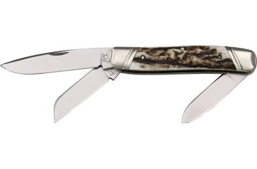 Image of Katz Stockman Drop Point Knife, 3 5/8in. Closed KZSDPS