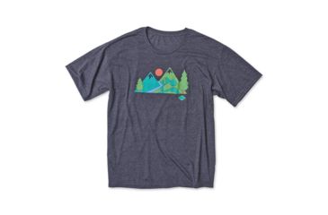 Image of KAVU Pine Valley T Shirts - Mens, Charcoal Heather, M, 8054-532-2