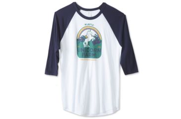 Image of KAVU Team Unicorn T-Shirt - Mens, Navy, XXL, 8069-96-5