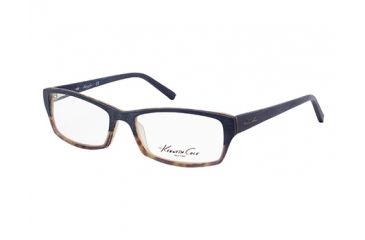 Image of Kenneth Cole KC0209 Eyeglass Frames - Blue Frame Color