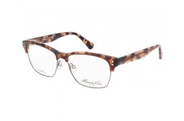 Image of Kenneth Cole KC0221 Eyeglass Frames - Coloured Havana Frame Color
